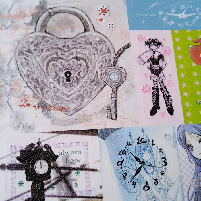 LOCKED HEART STICKERS – WASA