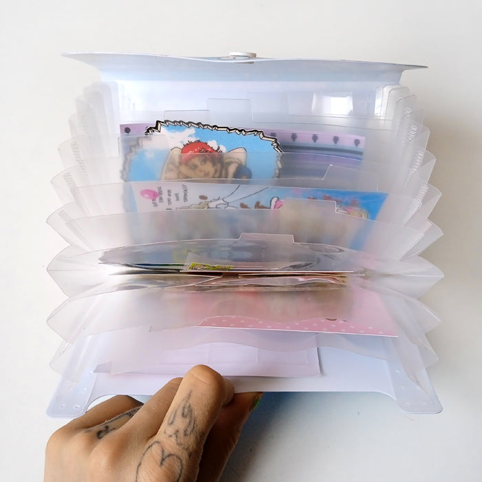 HEAVEN AQUARIUM ACCORDION BINDER