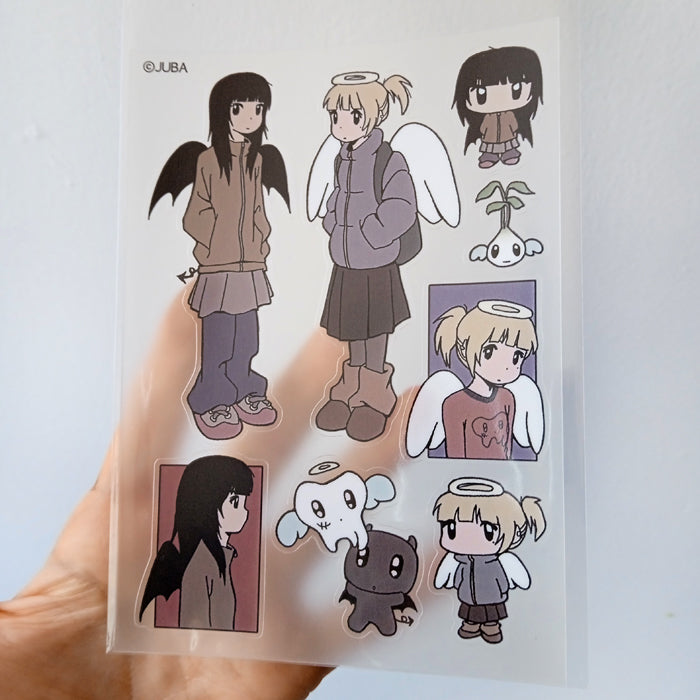 ANGEL & DEVIL STICKERS – JUBA