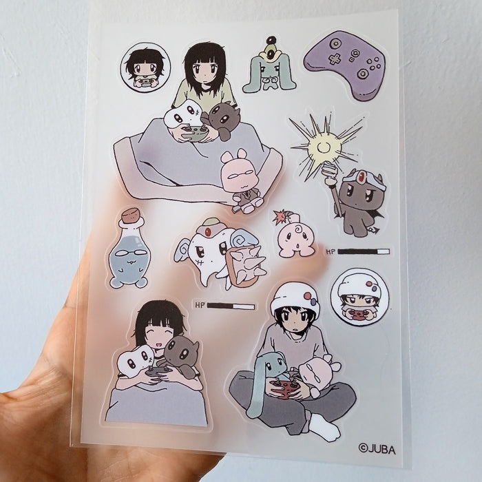 VIDEOGAME NIGHT STICKERS – JUBA