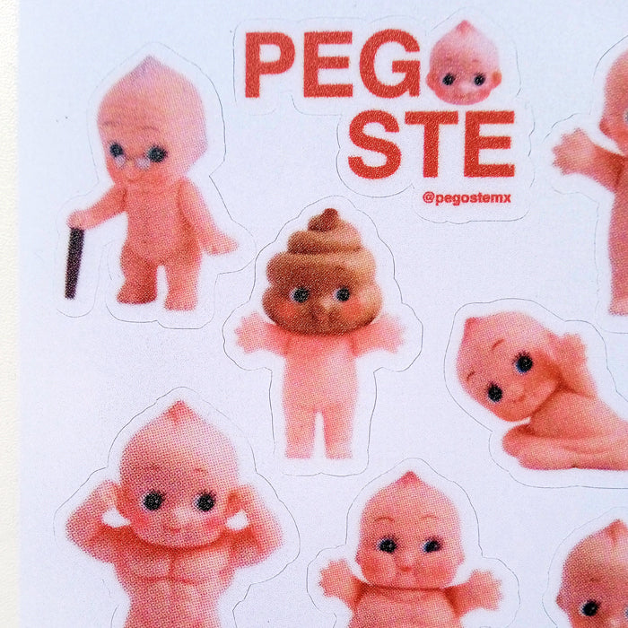 FREAKY KEWPIES STICKERS – PEGOSTE