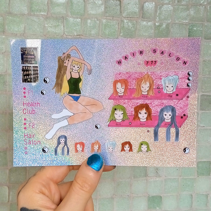 HAIR SALON STICKERS – NIPTONG