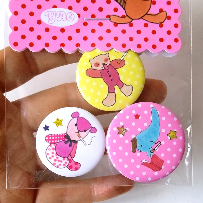 SMOKING PINS ★ BEARS – NIPTONG
