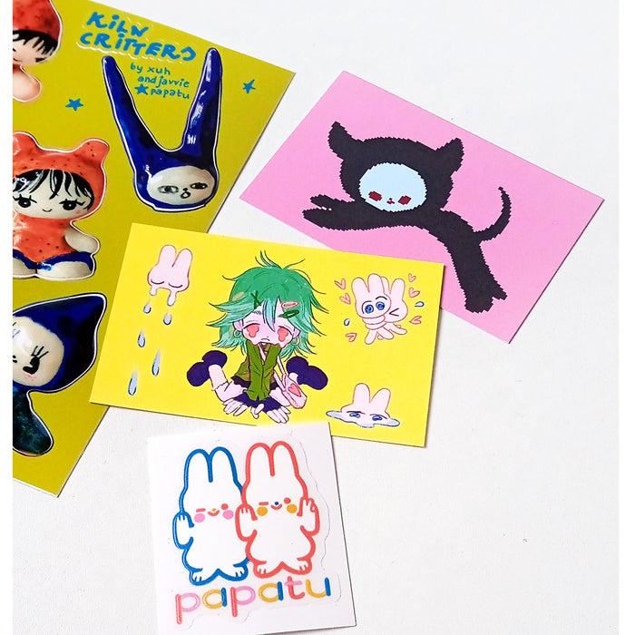 KILN CRITTERS STICKERS – PAPATU