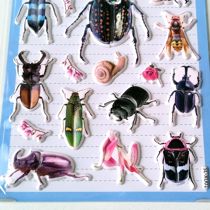 3D INSECT STICKERS
