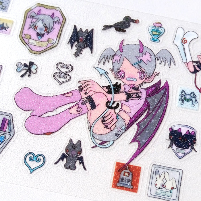 NURSE & DEVILS STICKERS – SUNONEBIRD