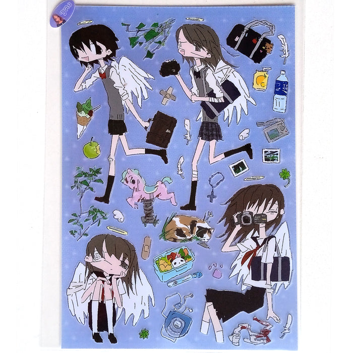 SCHOOL ANGELS STICKERS – 7:45