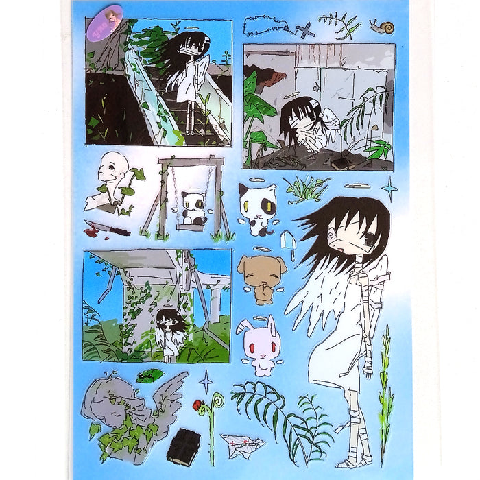 FALLEN ANGEL STICKERS – 7:45
