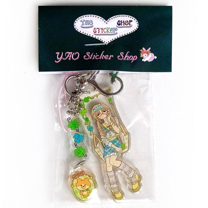 LUCKY CLOVER KEYCHAIN – OOOCTOPUS