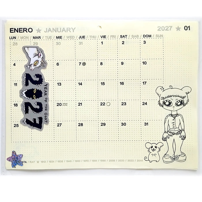 2027 CALENDAR – INECHI