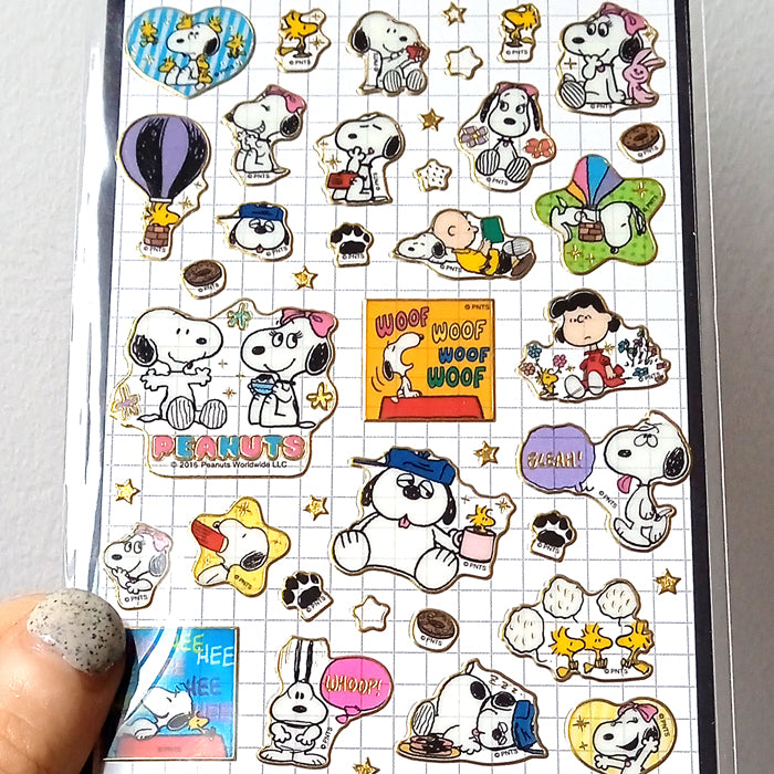 SNOOPY COMIC STICKERS