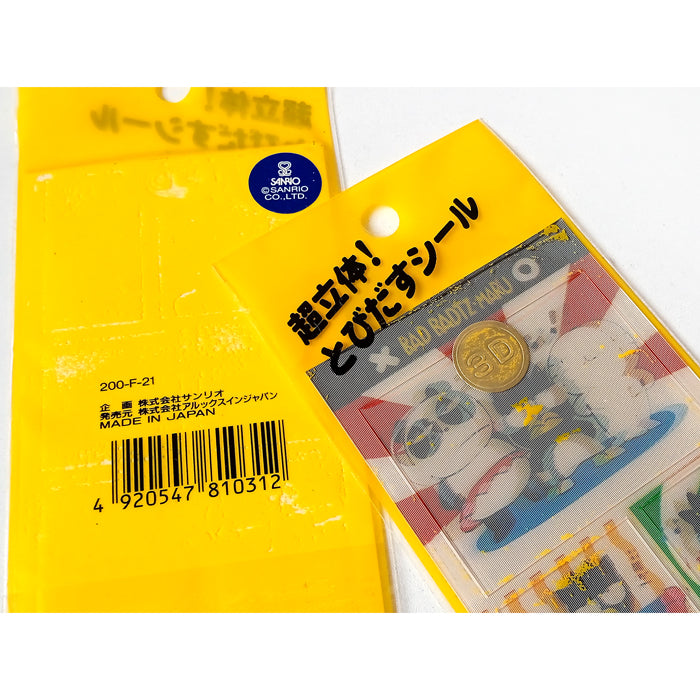 BAD BADTZ-MARU 3D STICKERS