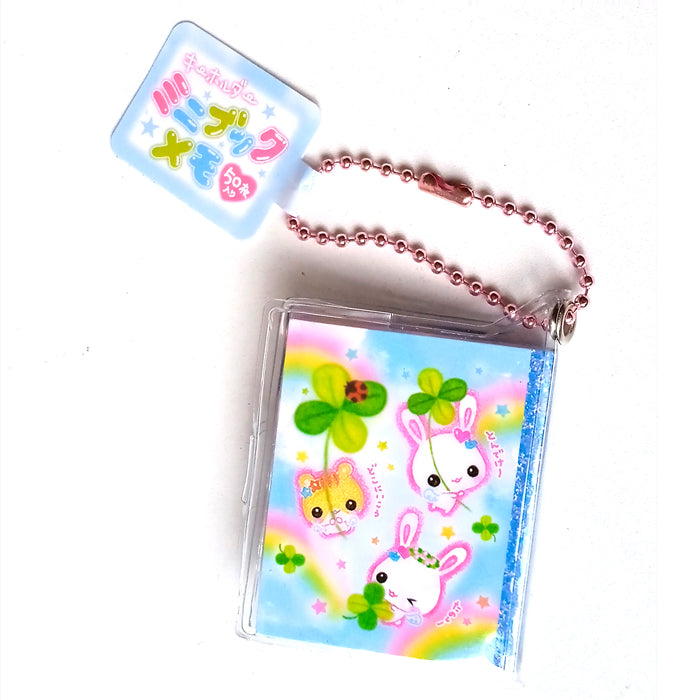 FUWA FUWA RABI-CHAN NOTEBOOK KEYCHAIN