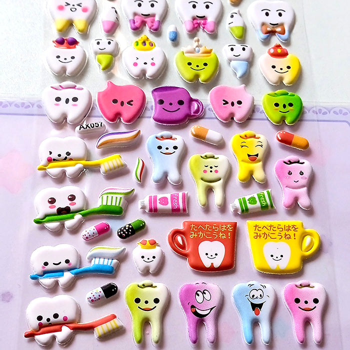 TOOTH 3D STICKERS