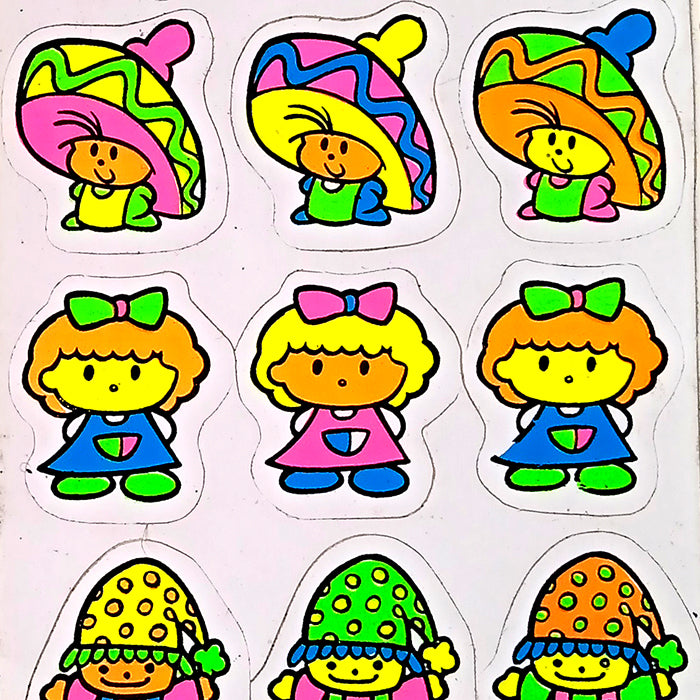 CAT / HAT STICKERS