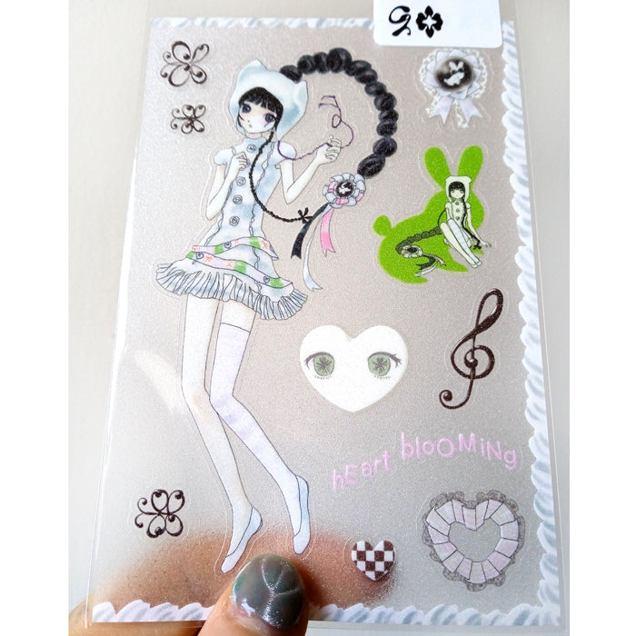 HEART BLOOMING STICKERS – CHANNEL