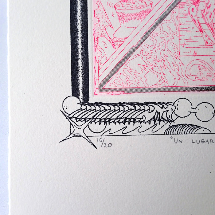 UN LUGAR, EL CORAZON PRINT – JOSE LUIS CAMPOS