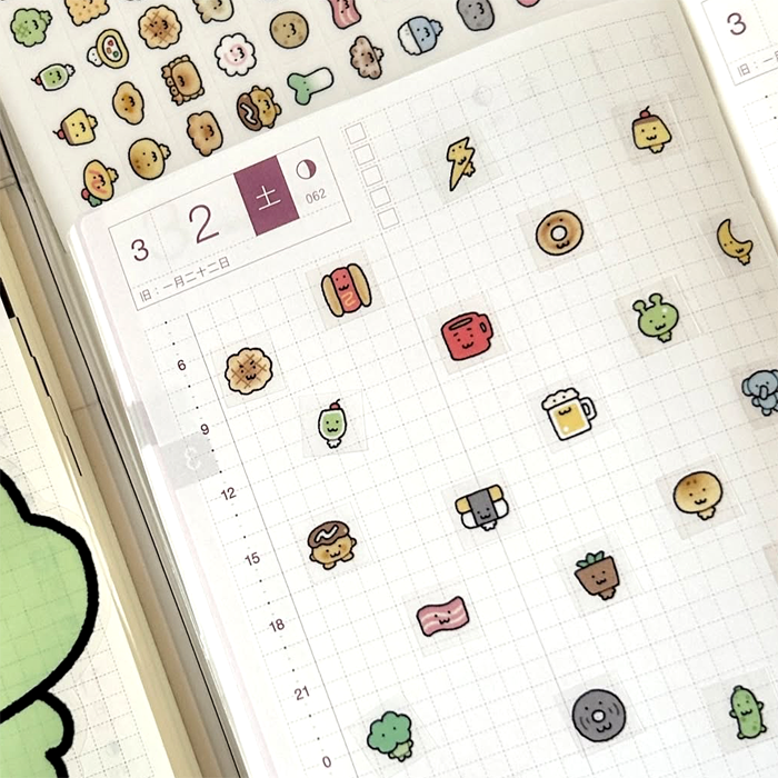 TINY FRIENDS STICKERS – DEKHOBOKHO