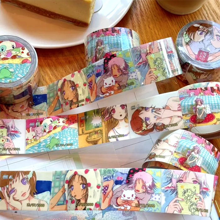FADED MEMORY STICKER ROLL – OLIWA