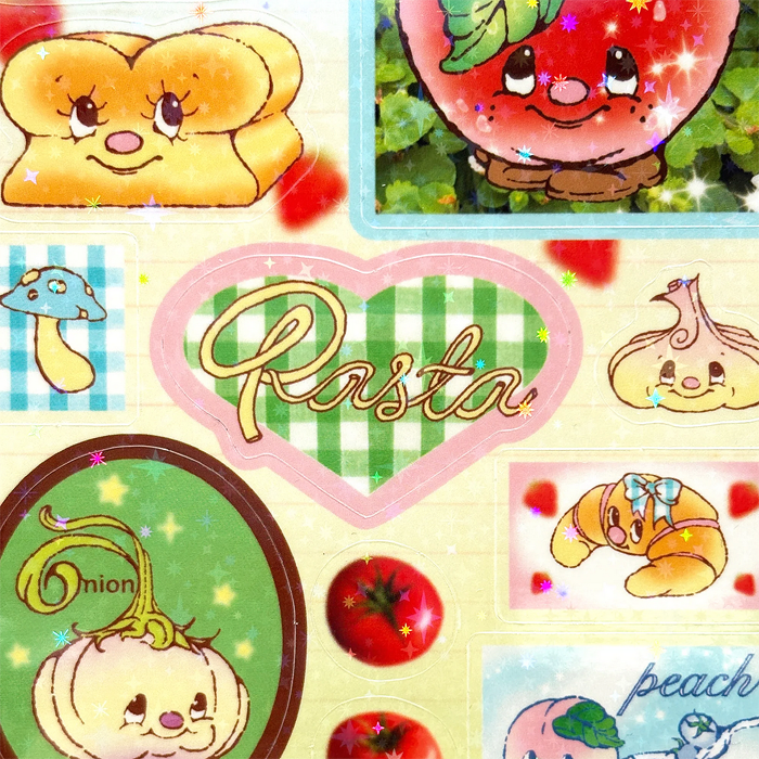 FOODS STICKERS – HANNAH-MICHELLE
