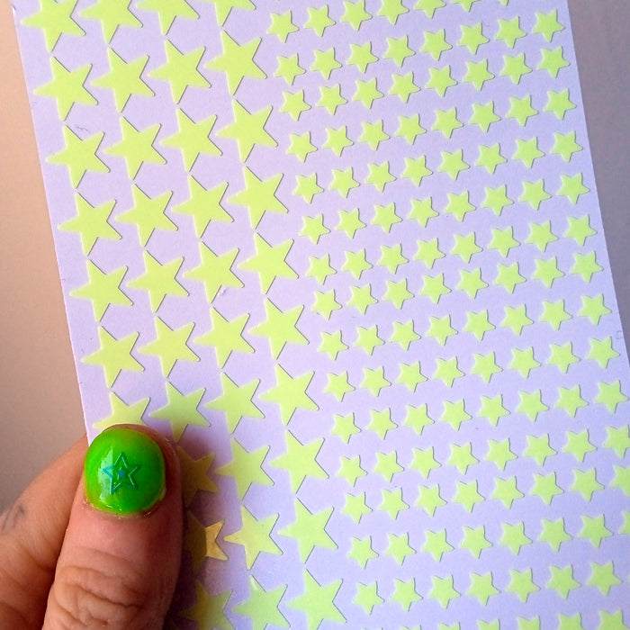 GLOW IN THE DARK STAR STICKERS