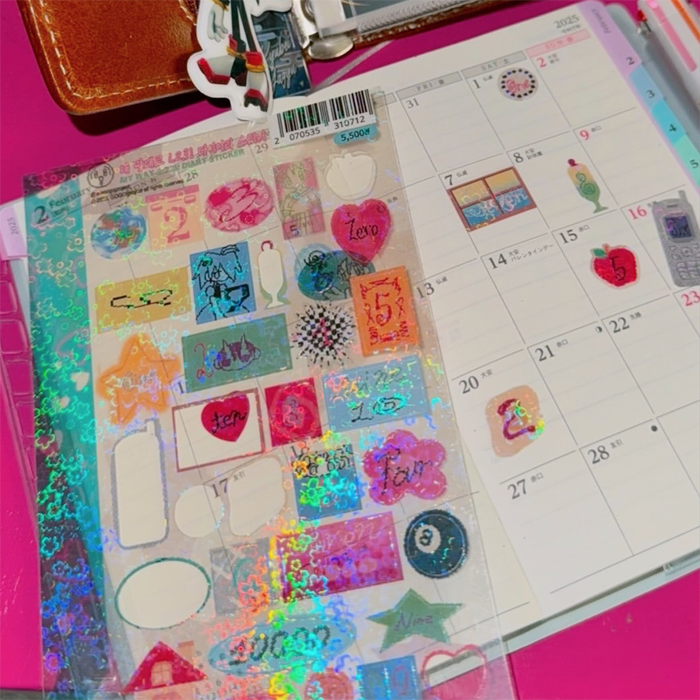 MY WAY! DIARY STICKERS – GOGO! PROJECT