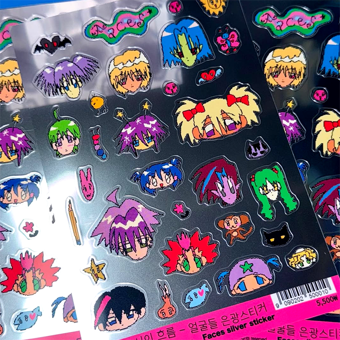 FACES STICKERS – GOGO! PROJECT