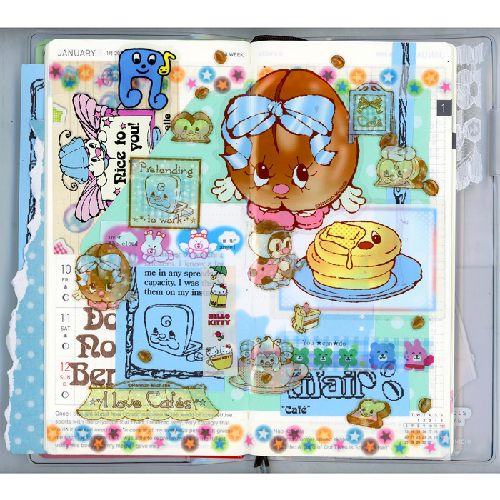 I LOVE CAFES STICKERS – HANNAH-MICHELLE