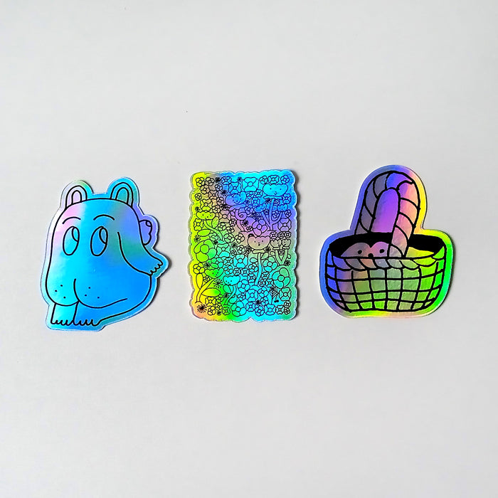 BASKET STICKERS – GINETTE LAPALME