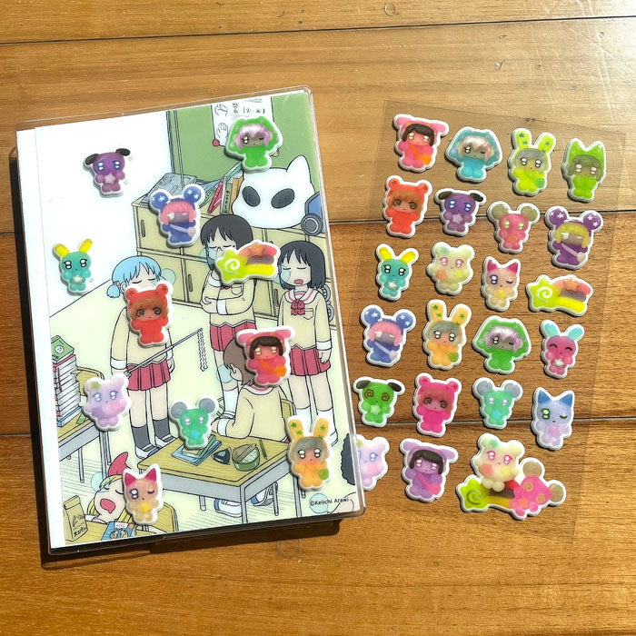 SOFT JELLY 3D CRITTER STICKERS – HUHUEE