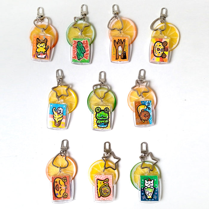 INECHI KEYCHAINS (OOAK)