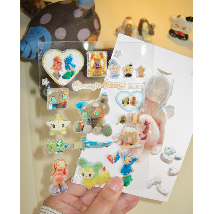 CERAMIC DREAMS 3D STICKERS – KIIIDS CLUB