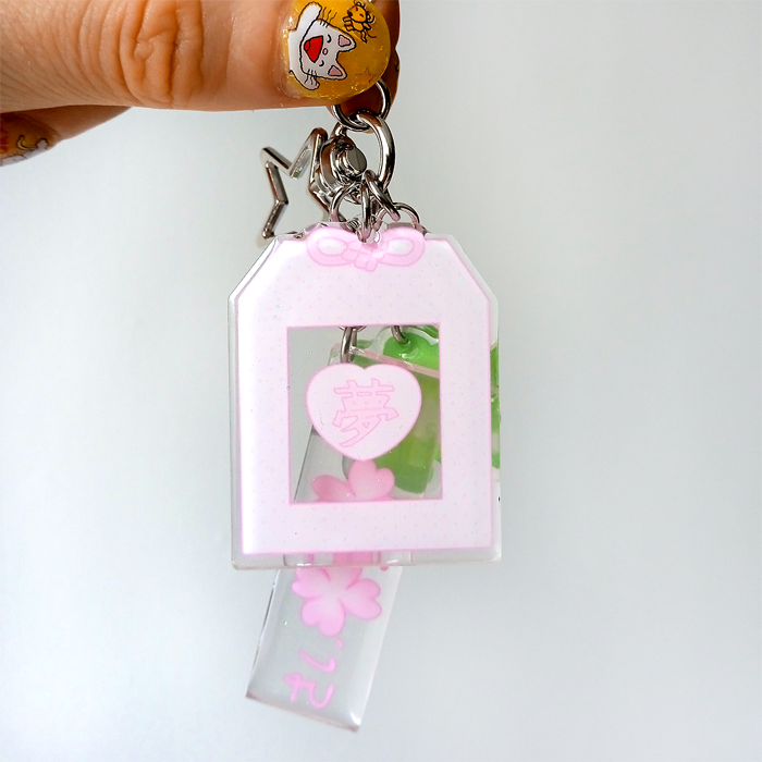 LUCKY ACRYLIC KEYCHAIN