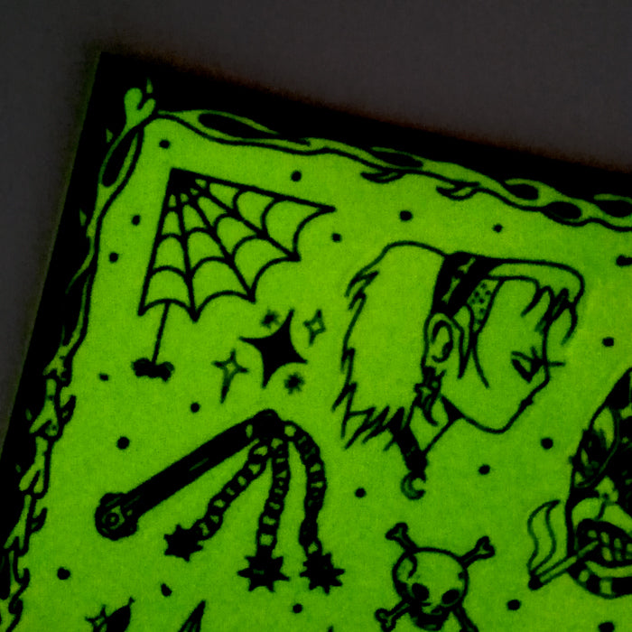GLOW IN THE DARK MISTRESS STICKERS - MARIA MAGANA