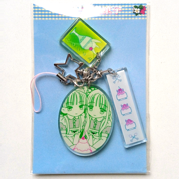 MELON MAIDS ACRYLIC KEYCHAIN