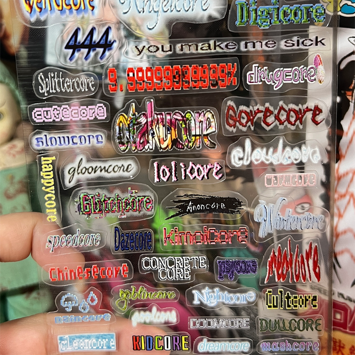 CORE STICKERS – MEWGODOW