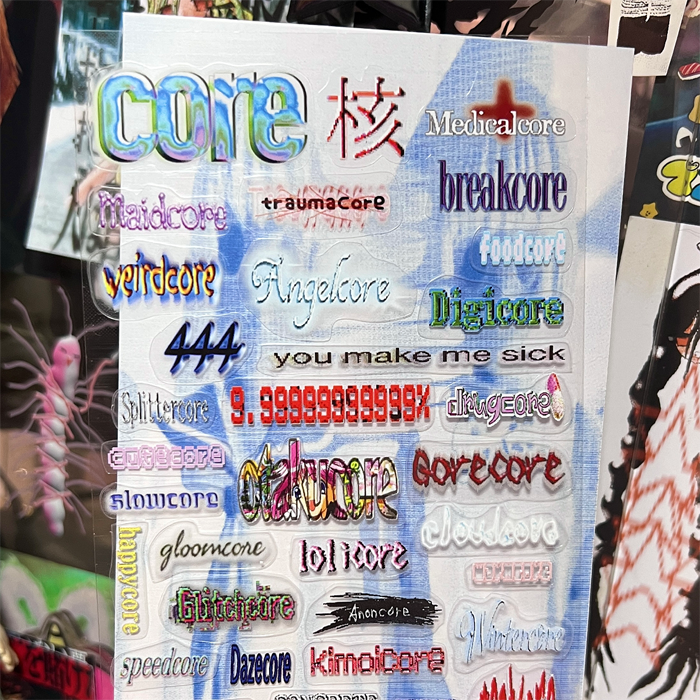 CORE STICKERS – MEWGODOW