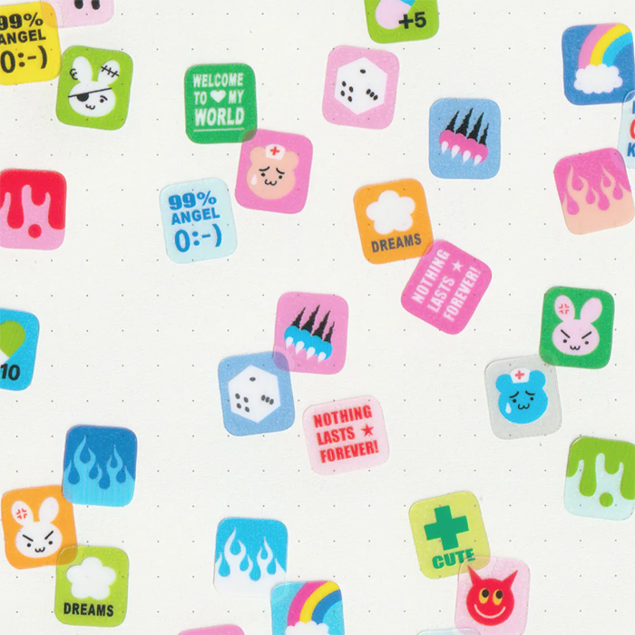 SECRET WORLD STICKERS – MILKBBI