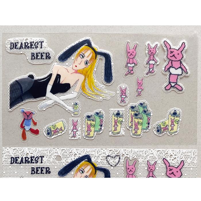 DEAREST BEER STICKERS – NIPTONG