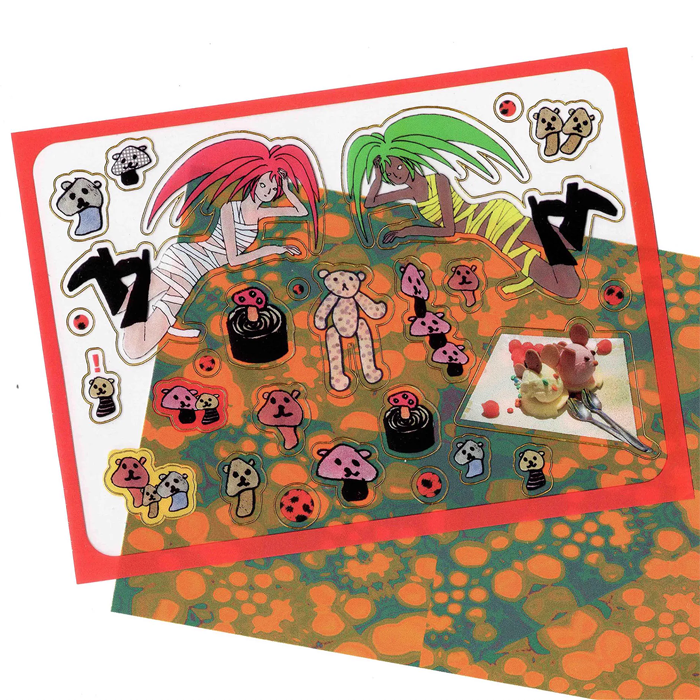 BEAR MUSHROOM STICKERS – NIPTONG