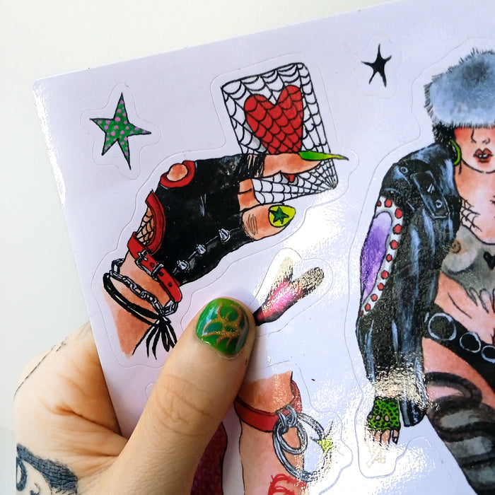 NO FUTURE STICKERS – BERE MEDINA
