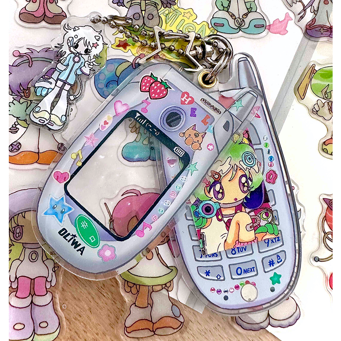 PHONE PHOTO KEYCHAIN – OLIWA