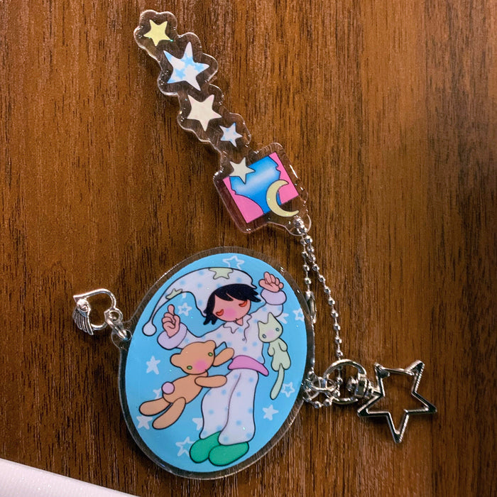 SLEEPY KEYCHAIN – SUNONEBIRD