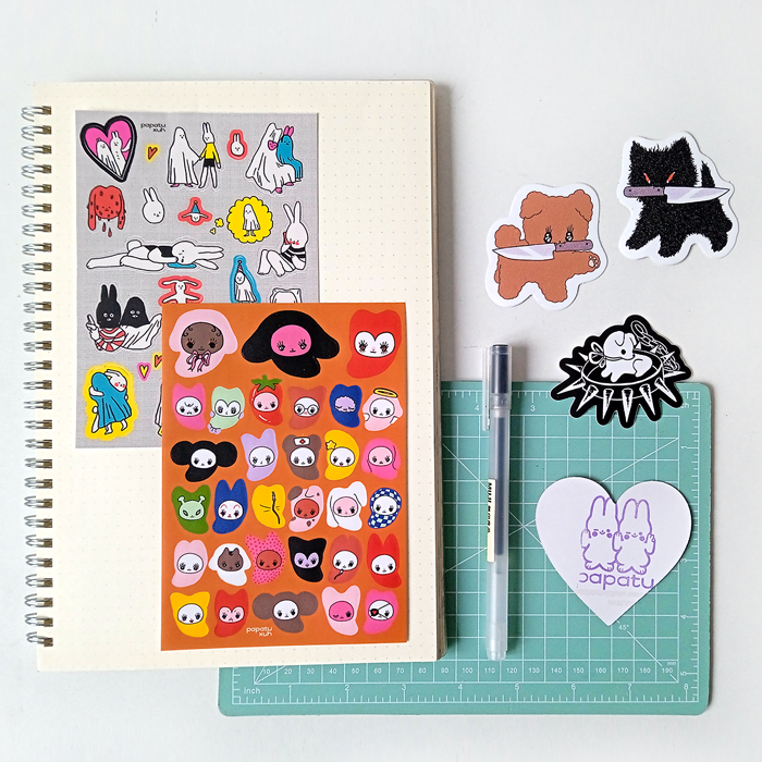 MY GHOST FRIEND STICKERS – XUH