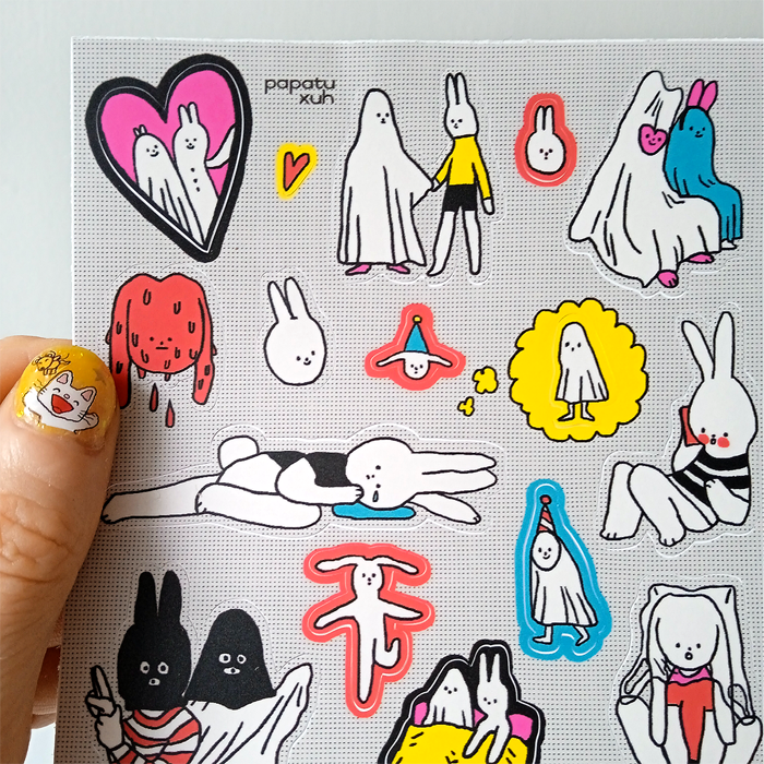 MY GHOST FRIEND STICKERS – XUH