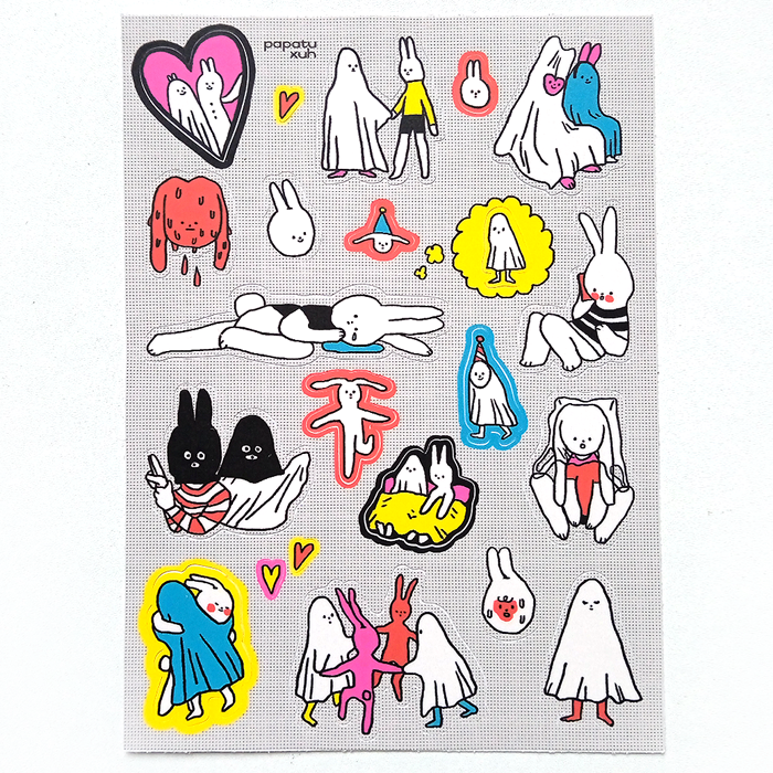 MY GHOST FRIEND STICKERS – XUH