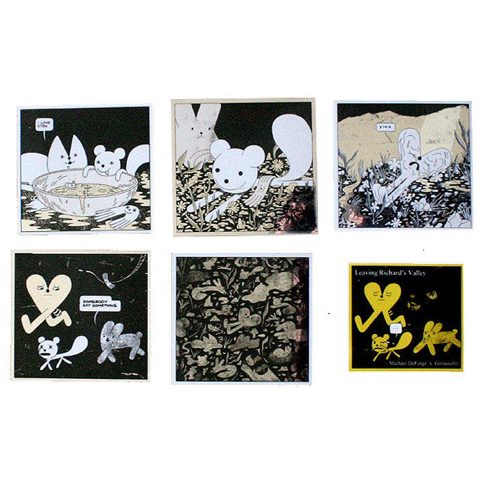 LEAVING RICHARD'S VALLEY STICKERS – MICHAEL DEFORGE