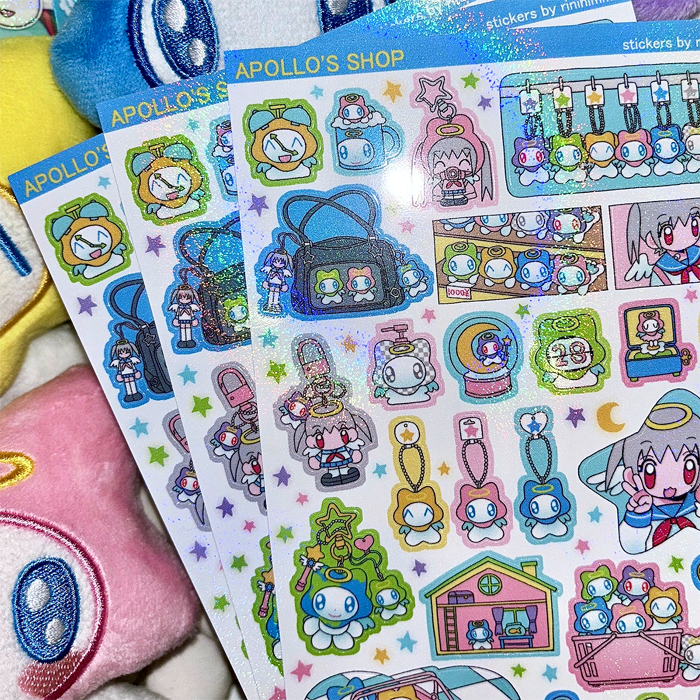 APOLLO'S SHOP STICKERS – RINIHIMME