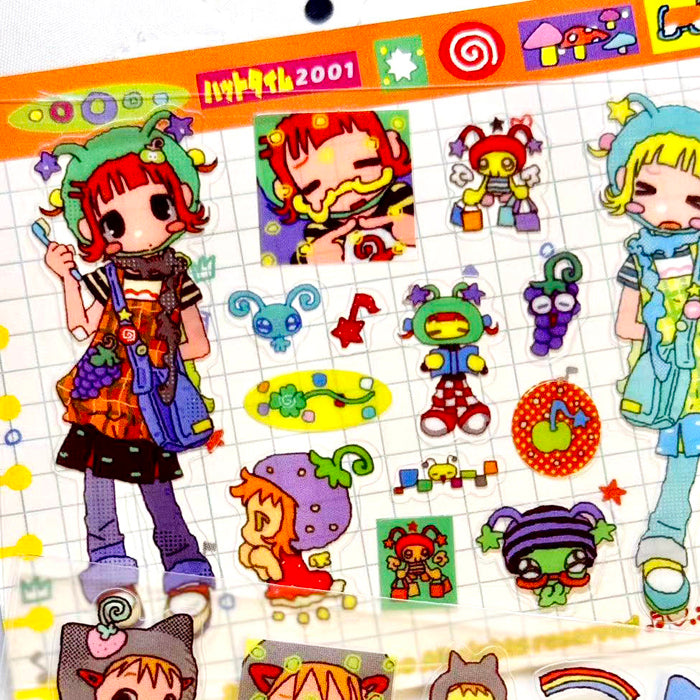 ALIEN HAT STICKERS – RIRICOZOO