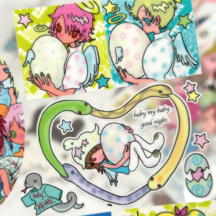 MY SNAKE SNAKE STICKERS – SUNONEBIRD